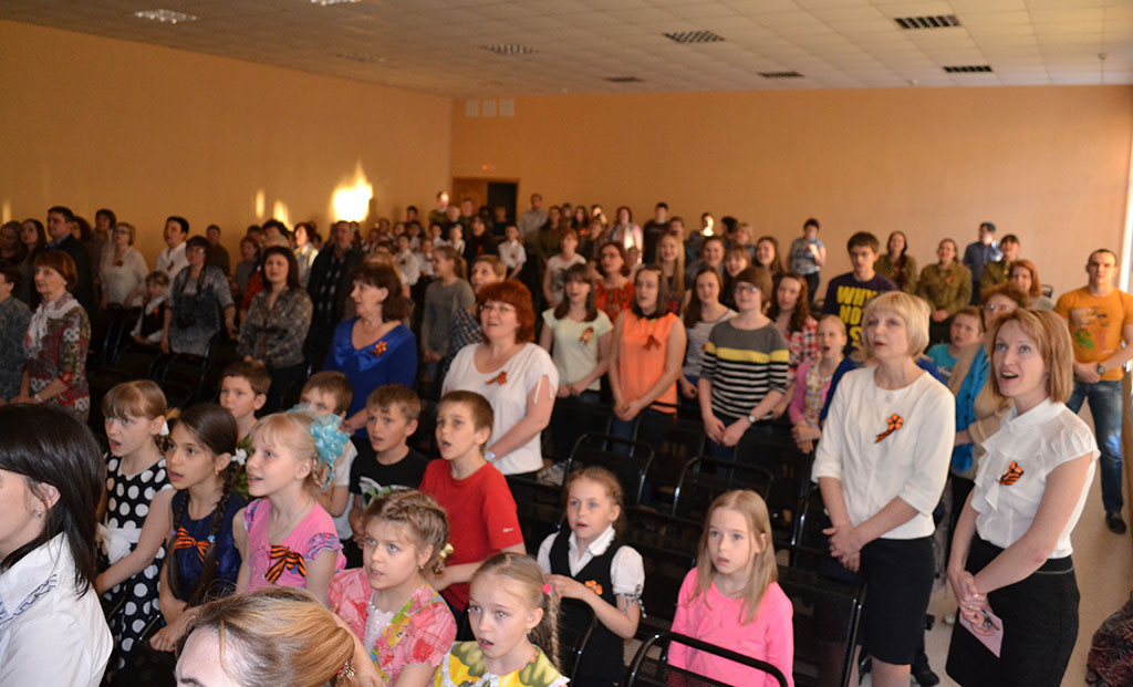 День Победы всем зрительным залом