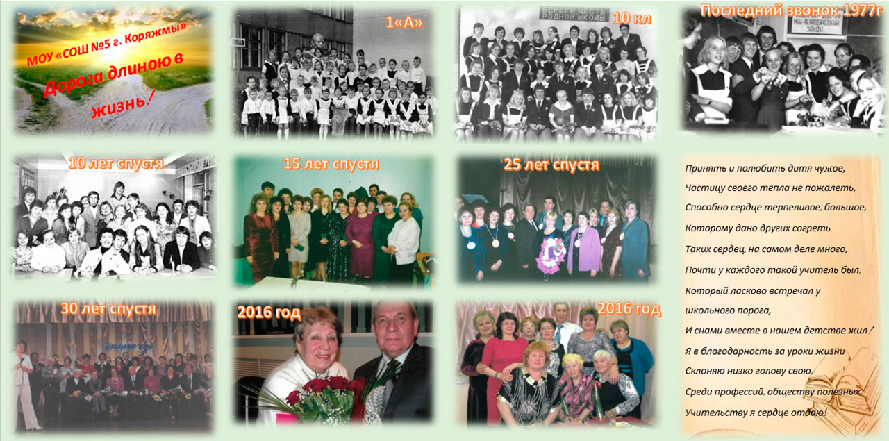 1-й выпуск поздравляет...