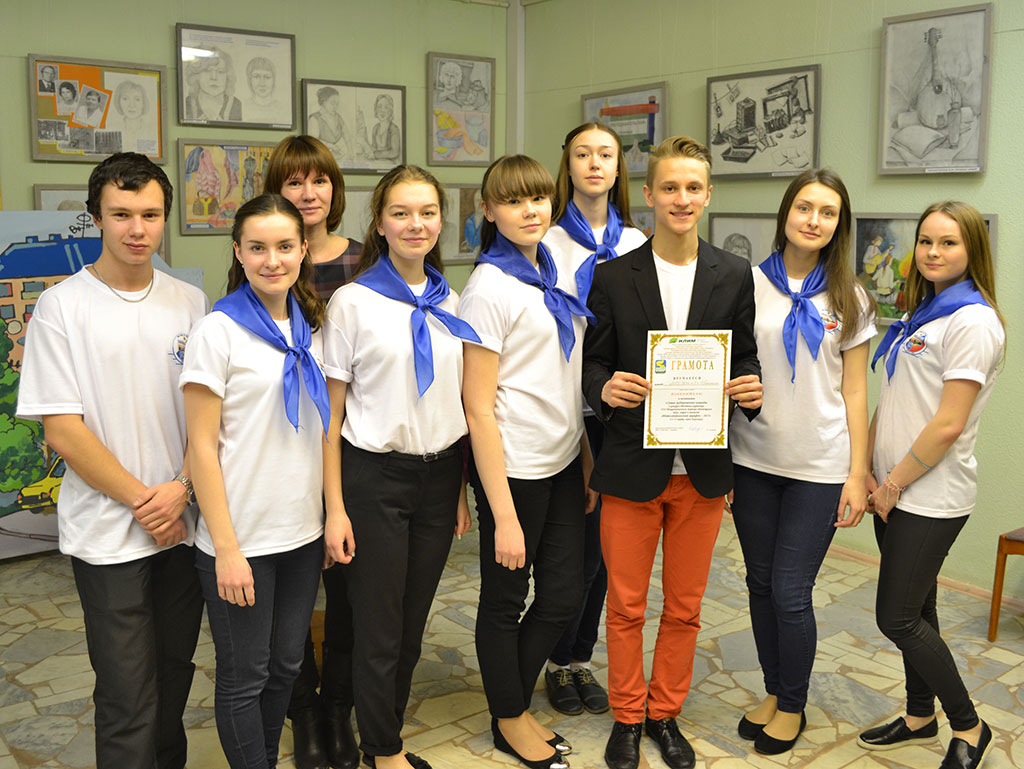 Команда нашей школы - участника турнира «Интеллектуальный марафон-2015»