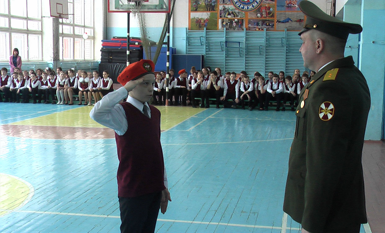 Городские военно-спортивные состязания «Служу России»