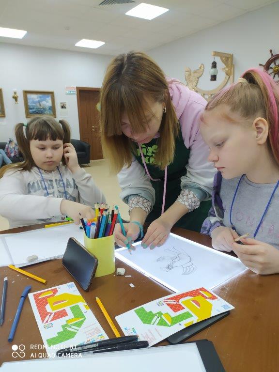 Инклюзивная мастерская детской анимации в работе