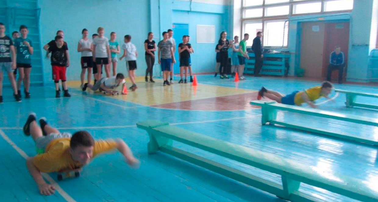 Военно-спортивный праздник в 5 школе