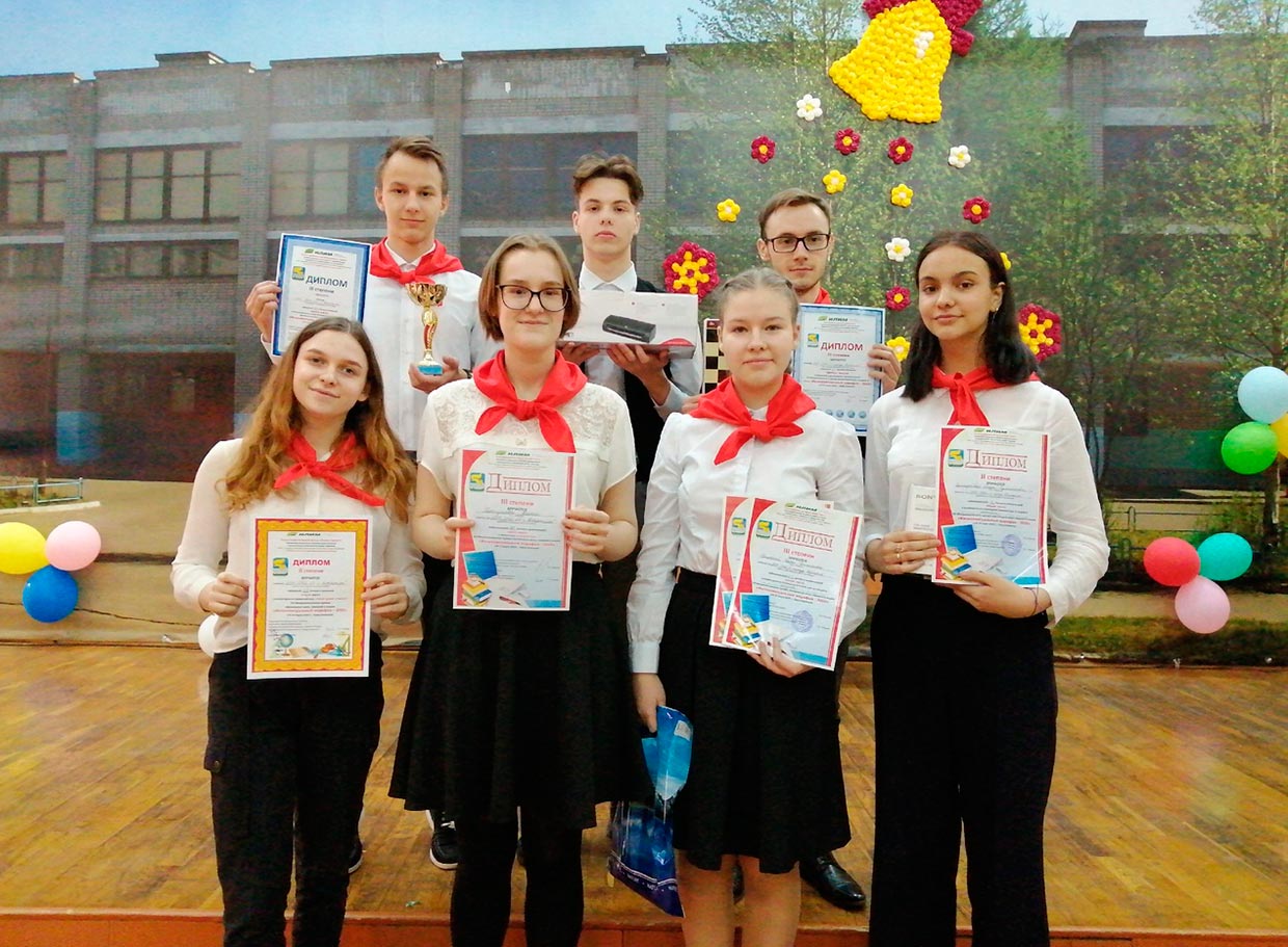 Команда нашей школы, призер интеллектуального марафона – 2020