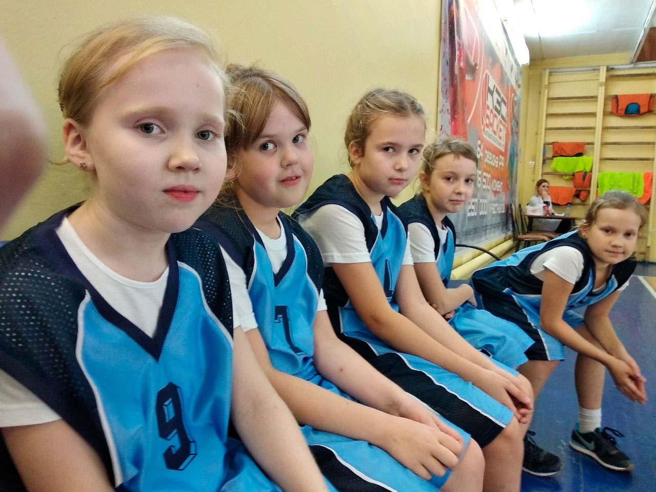  Команда девочек нашей школы