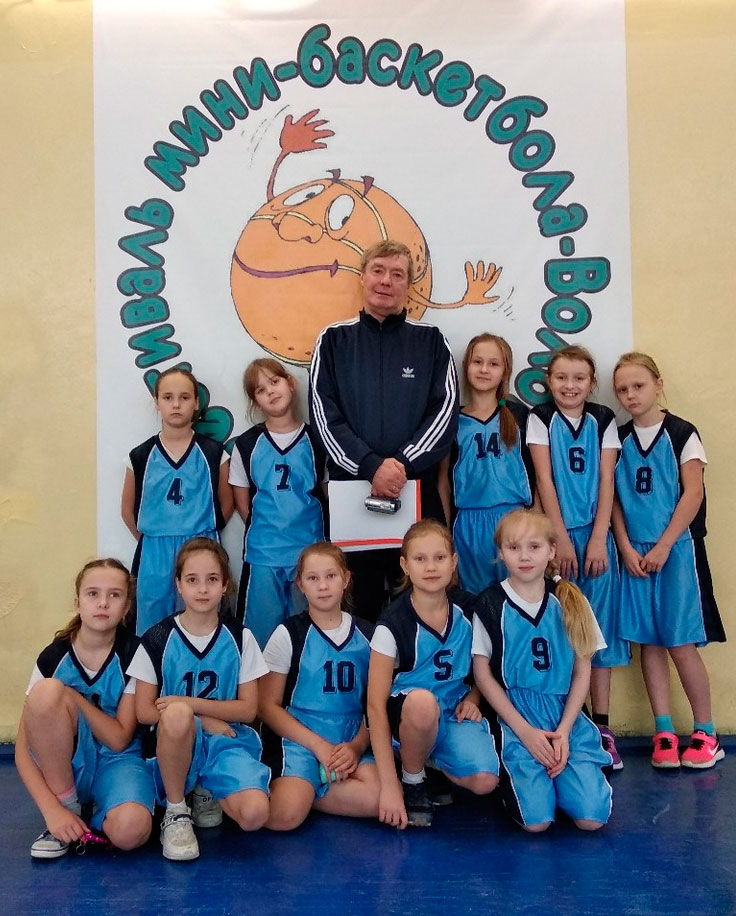  Команда девочек нашей школы