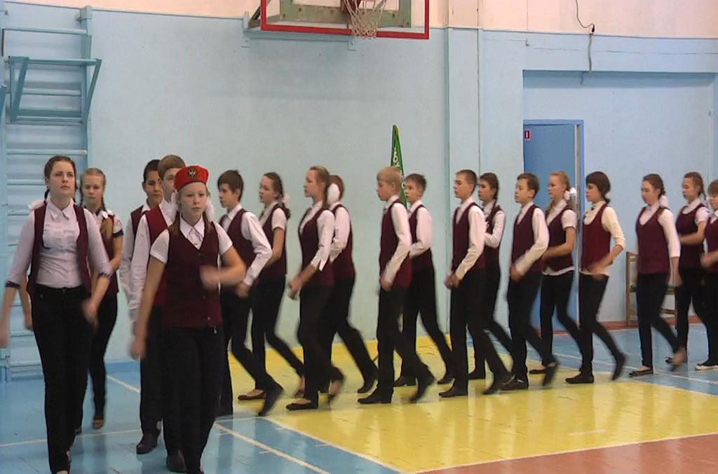 Конкурс строя и песни