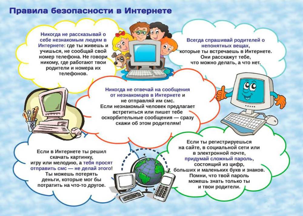 Правила безопасности в интернете