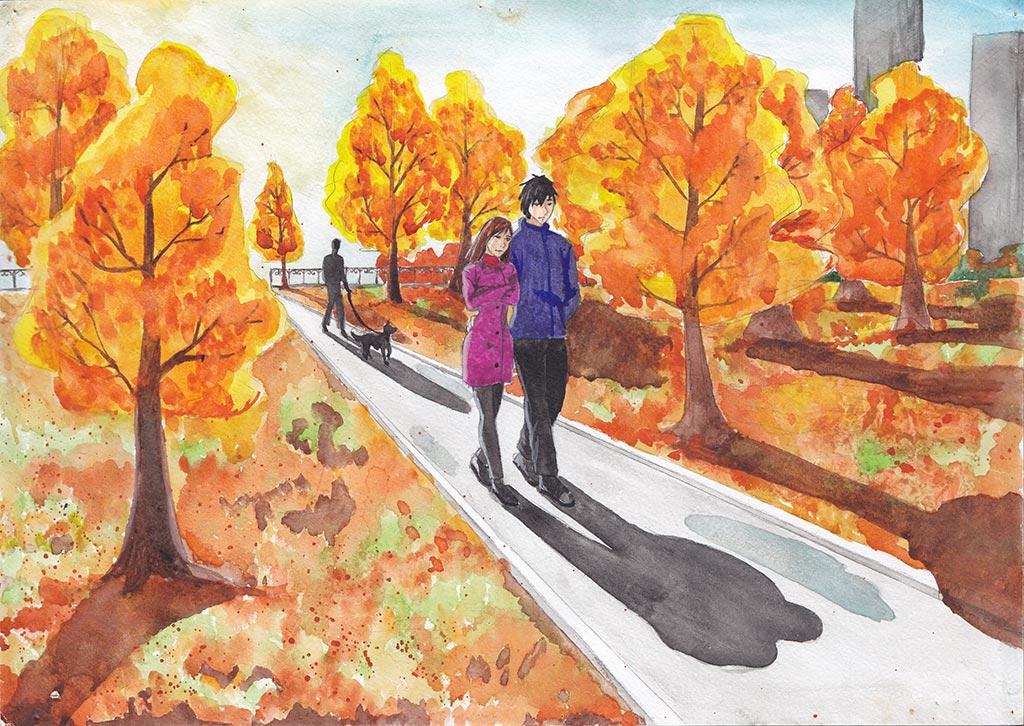 Рисунок Задориной Полины, 11 кл.